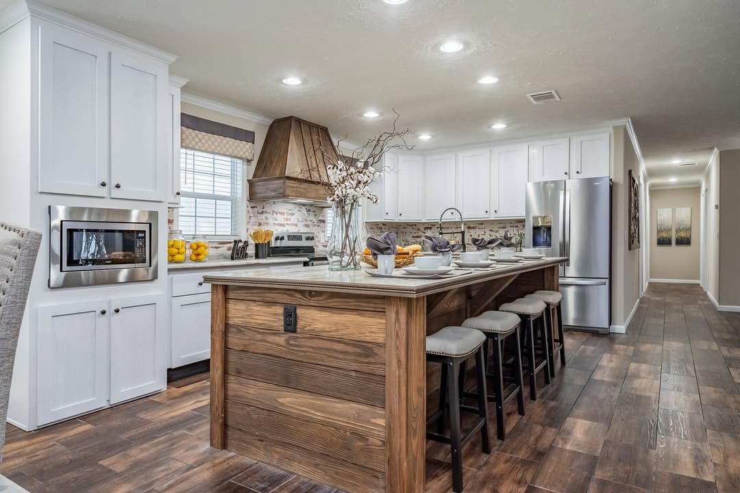 Tiger cat kitchen home features