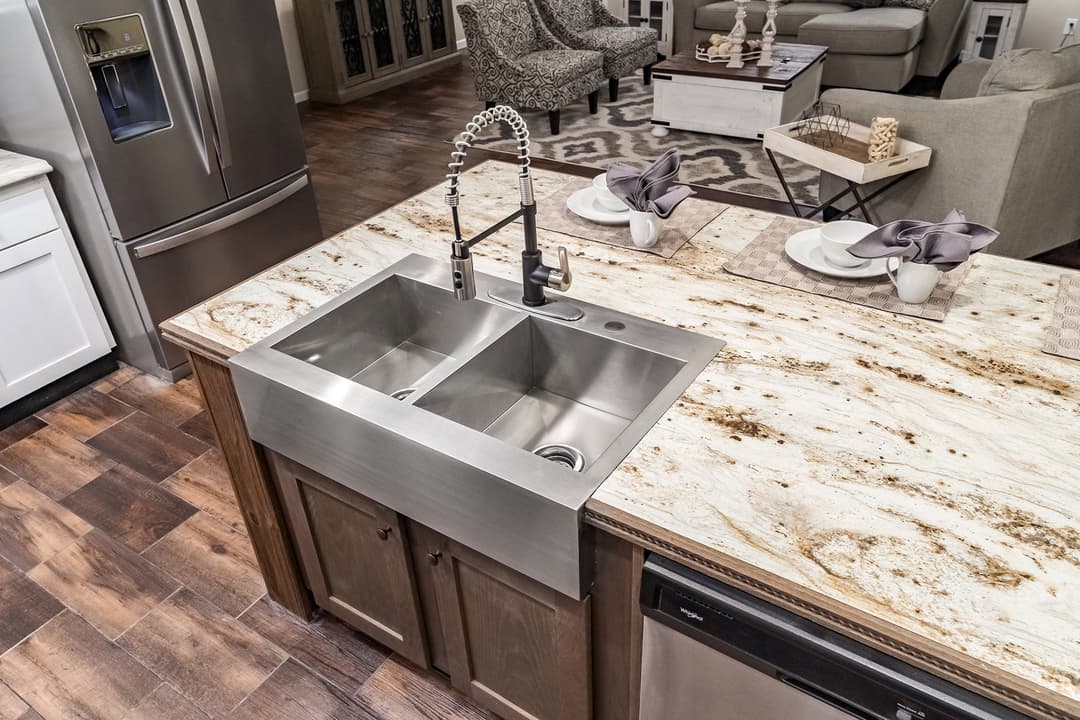 Tiger cat kitchen home features