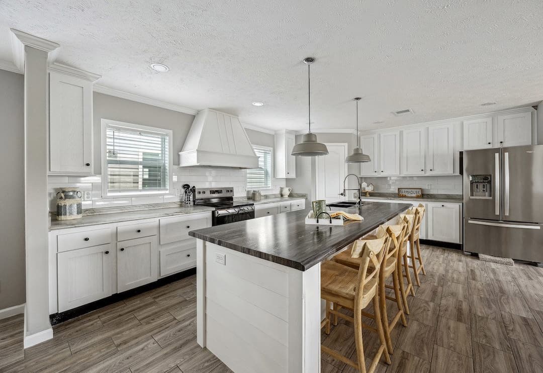 The presley kitchen home features