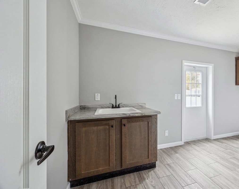 The presley interior home features
