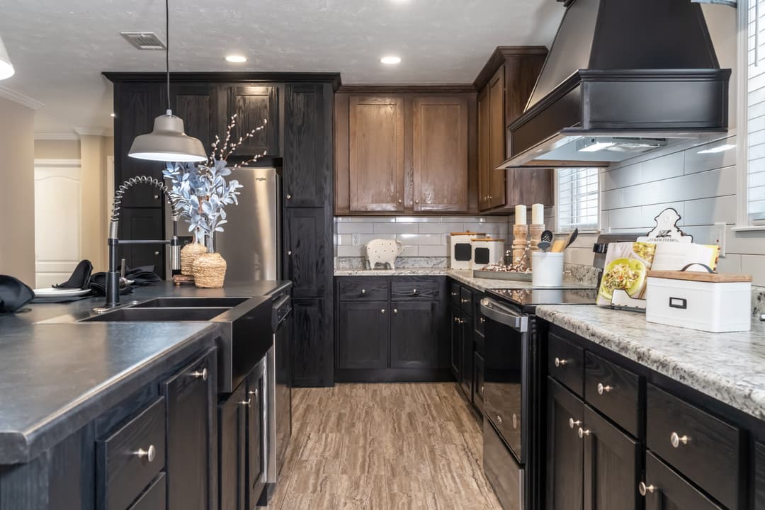 The howitzer kitchen home features
