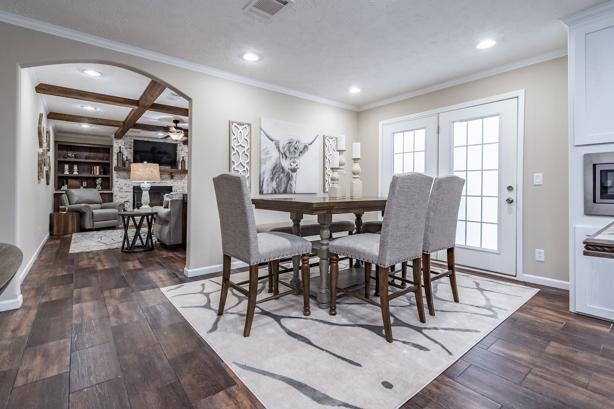 Tiger cat interior home features