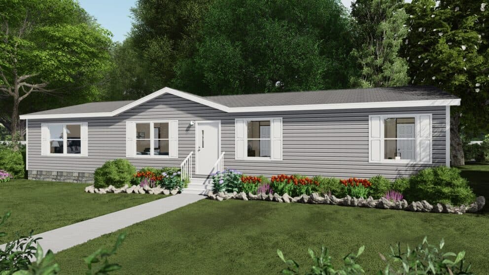 Oak hero, elevation, and exterior home features