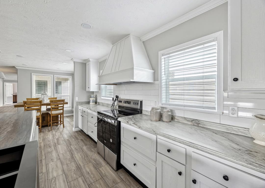 The presley kitchen home features