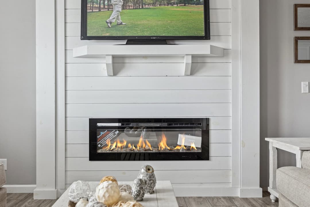 The presley interior home features
