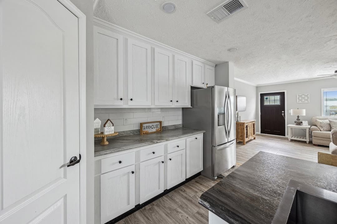 The presley kitchen home features