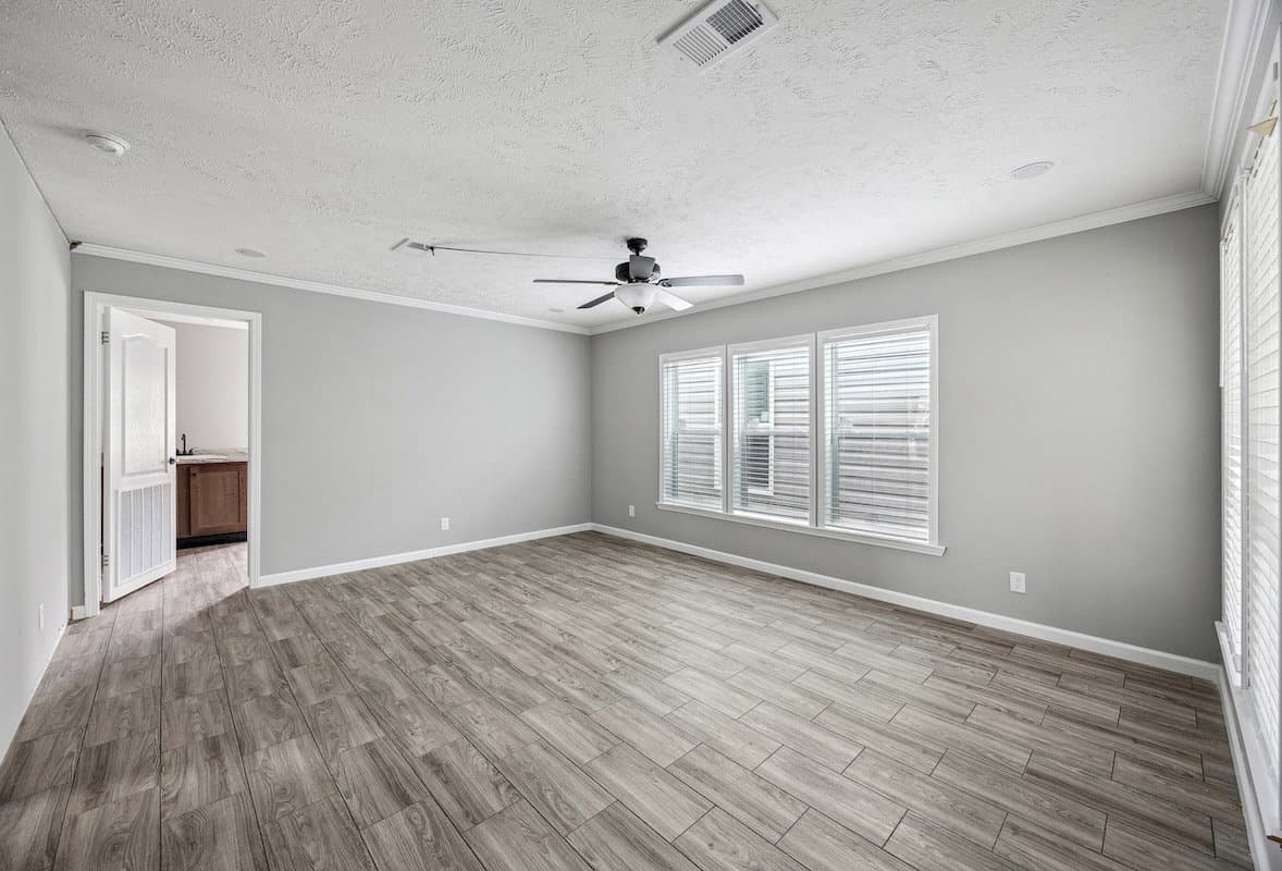 The presley interior home features
